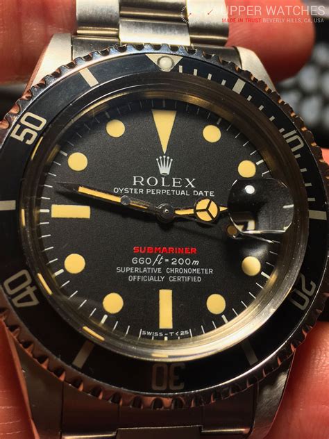 gold rolex with red dial|rolex red submariner vintage watches.